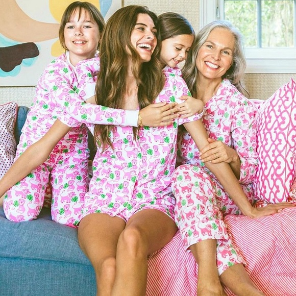 Roller Rabbit Leo The Lion Polo Pajama Set Size XS NWT - Picture 5 of 5